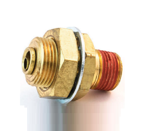1583 D.O.T Push in Bulkhead Connector