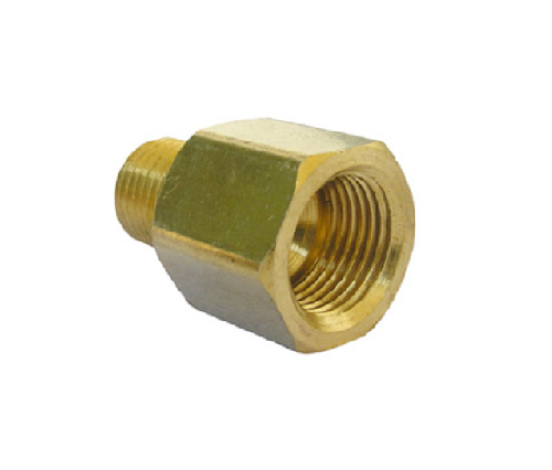 433# SAE 45 ° Adattatore di bagliore femminile in ottone bagliore