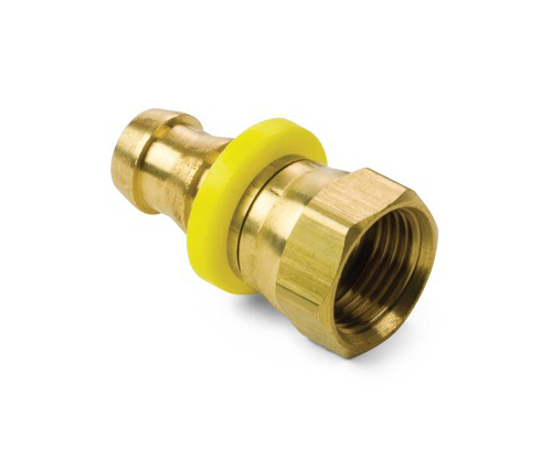 284 Push -On Hose Barb to Female SAE 45 ° girevole