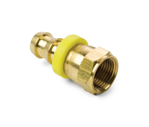 288 PUSH -ON HOSE BARB alla femmina SAE JIC 37 ° girevole