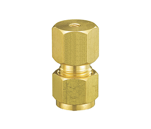 Connettore maschile a doppio maschio da 1/4 NPT a compressione