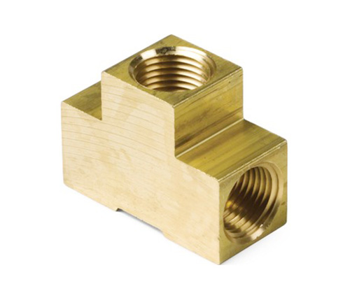 3700# I raccordi in ottone Union Tee Brass Pipe Astials